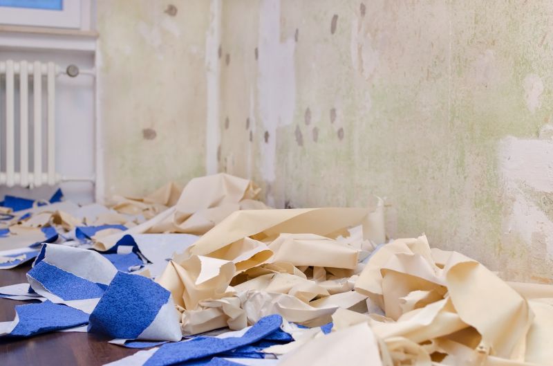 Finished Wallpaper Wall