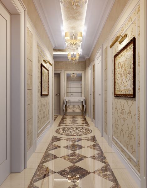 Hallway Wallpaper Design